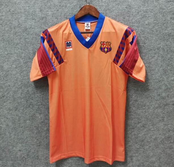 1991-92 Barcelona Retro Away Kit Soccer Jersey